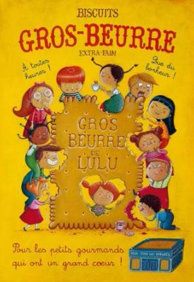 Gros beurre, carte postale Amandine Piu