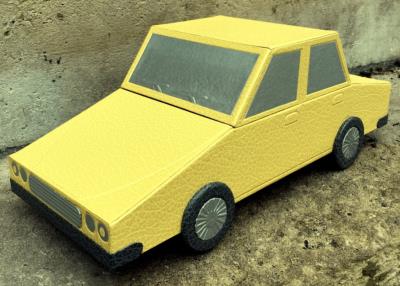 La minicar, fiche technique de cartonnage