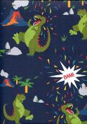 Dino, papier fantaisie enfant