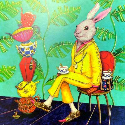 Monsieur Lapin 66, carte postale