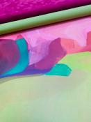 Papier fantaisie, abstrait vert