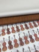 Violon, papier fantaisie musique