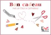 Bon cadeau stage de cartonnage