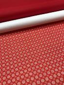 Dot rouge, papier fantaisie italien