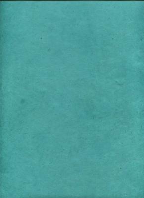 Papier népalais, Lokta turquoise