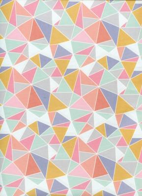 Papier fantaisie italien, mosaïque de couleur