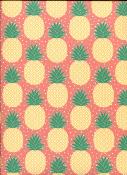 Ananas, papier fantaisie