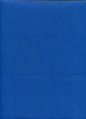 Caprin outremer, simili cuir 