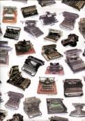 Machines à écrire, papier fantaisie italien