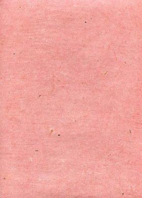 Toilé rose, papier népalais
