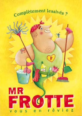 Mr Frotte, carte postale Amandine Piu