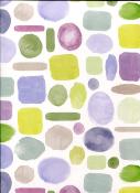 Papier fantaisie recto verso nuancier vert et violet