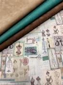Haute couture, papier fantaisie italien