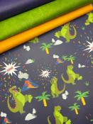 Dino, papier fantaisie enfant
