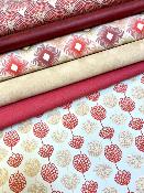Papier fantaisie indien, rayon terre de Sienne