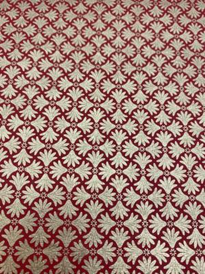 Isis or fond rouge, papier fantaisie indien