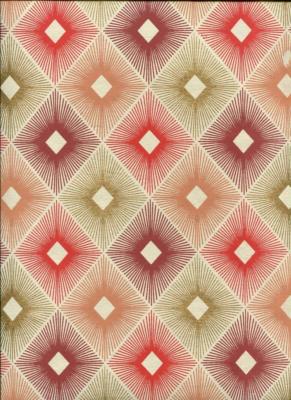 Papier fantaisie indien, rayon terre de Sienne