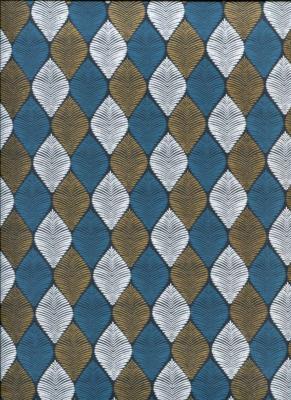 Papier fantaisie indien cocoon bleu pétrole