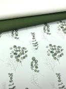 Papier fantaisie anglais, croquis d'eucalyptus