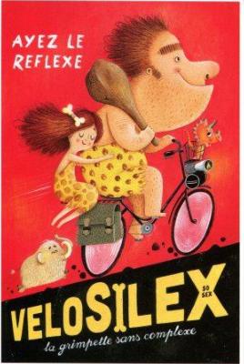 Vélosilex, carte postale Amandine Piu
