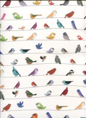 Papier fantaisie  anglais, birds