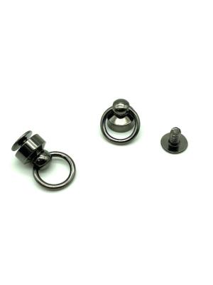 Bouton anneau canon de fusil petit modèle, accessoire métallique