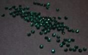 strass en cristal vert émeraude
