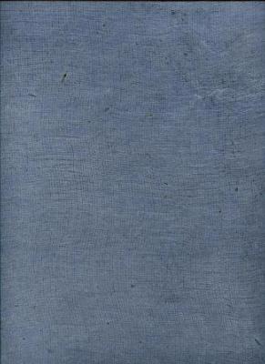 Toilé bleu marine, papier népalais
