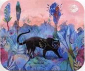 Panthère noire, carte d'art
