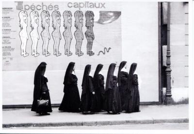 Les sept péchés capitaux, carte postale