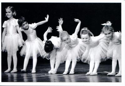 Petites ballerines, carte postale