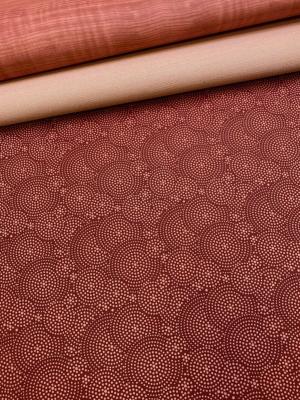 Rondanlo bordeaux et tarama, papier fantaisie indien