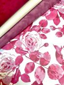 Papier fantaisie rose fushia 