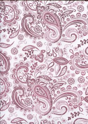 Kashmir grenat, papier fantaisie