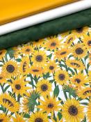 Papier fantaisie anglais, les tournesols