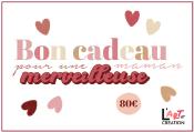 Carte bon cadeau 80€ 