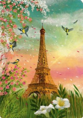Carte d'art, la tour Eiffel