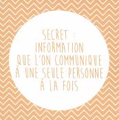 Secret information... carte postale