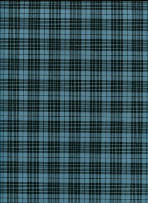 Tartan bleu, papier fantaisie indien