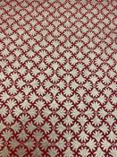 Isis or fond rouge, papier fantaisie indien