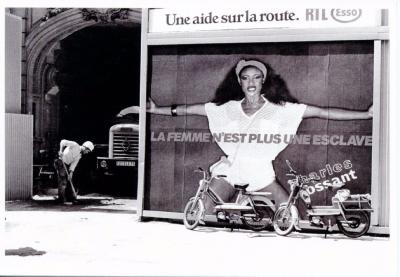 Publicité, carte postale