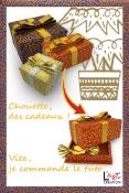 Les paquets cadeaux, fiche technique de cartonnage