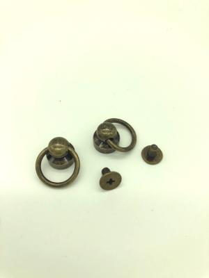 Bouton anneau bronze
