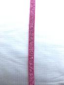 Elastique glitter rose