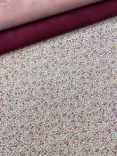papier fantaisie mini liberty grenat