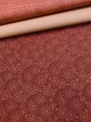 Rondanlo bordeaux et tarama, papier fantaisie indien