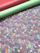 Papier fantaisie italien, parade fleurie