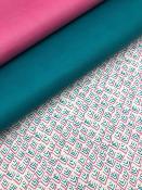 Zig  rose lagon, papier fantaisie indien