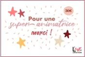 Carte Bon Cadeau 30€