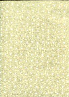 Luminescence vert anis, papier fantaisie indien